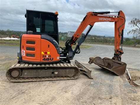 Used Hitachi ZX48 Excavator for sale 